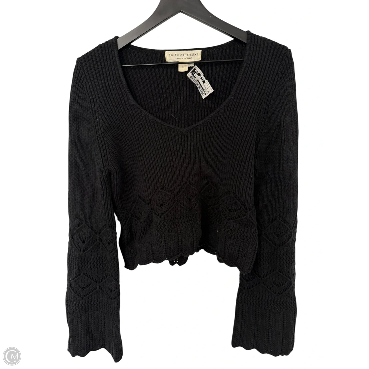 Sweater By Cmb In Black, Size: L