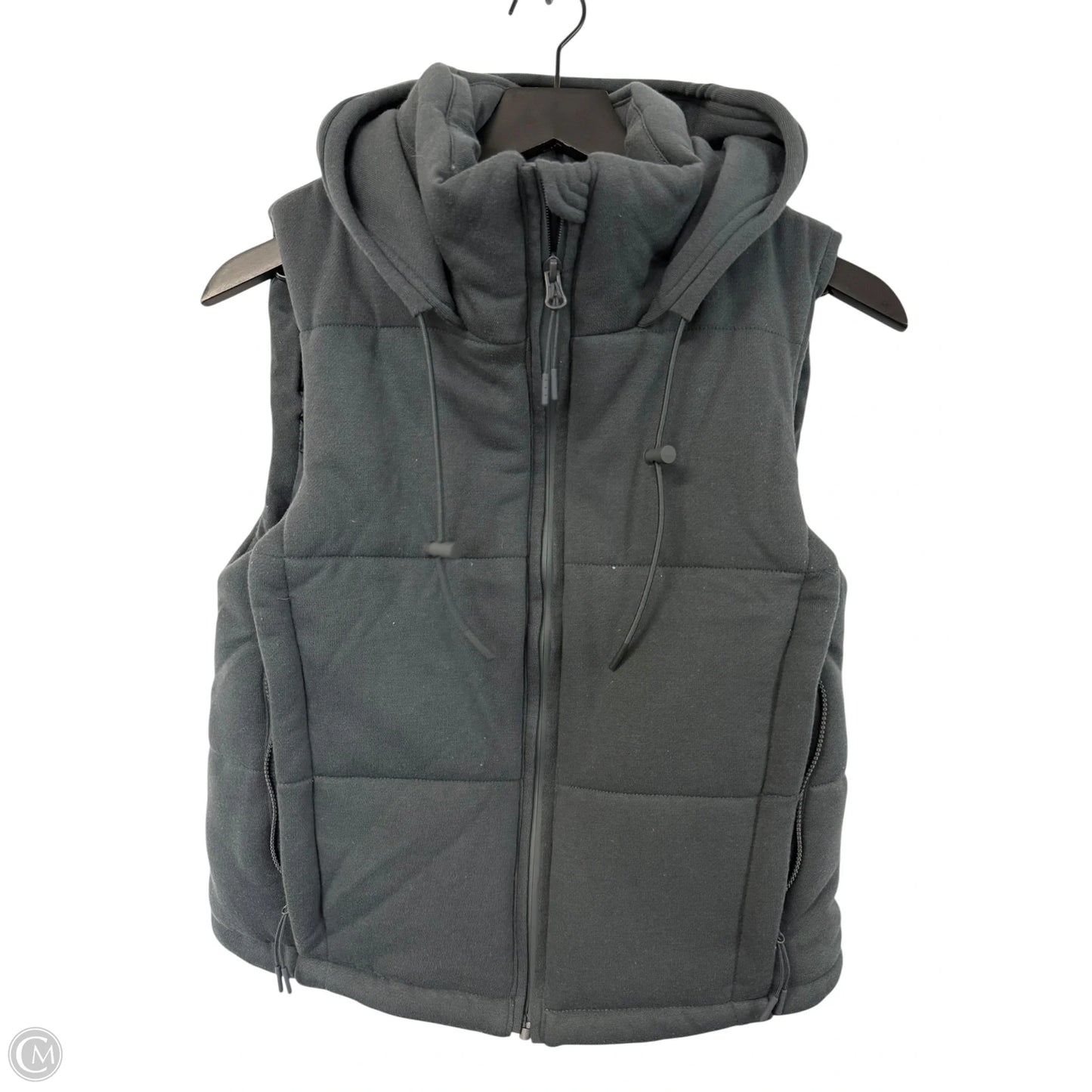 Vest Puffer & Quilted By Clothes Mentor In Grey, Size: S