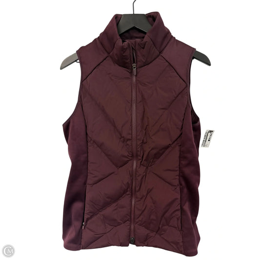 Vest Puffer & Quilted By Athleta In Purple, Size: M