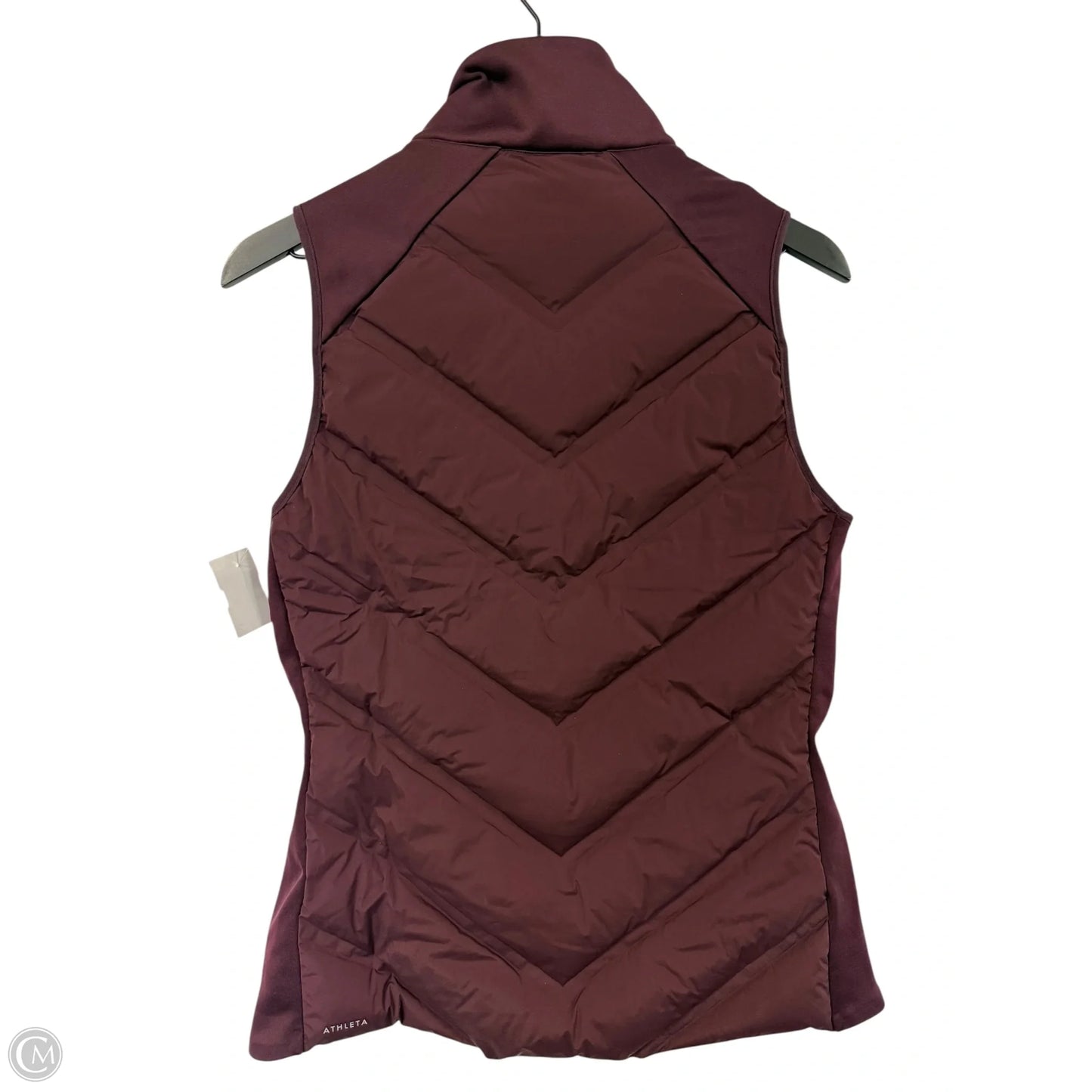 Vest Puffer & Quilted By Athleta In Purple, Size: M