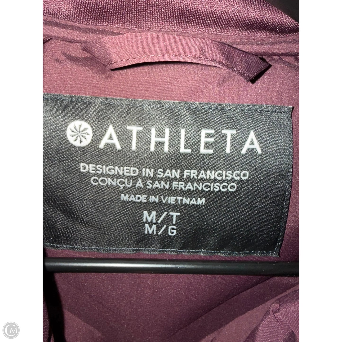 Vest Puffer & Quilted By Athleta In Purple, Size: M
