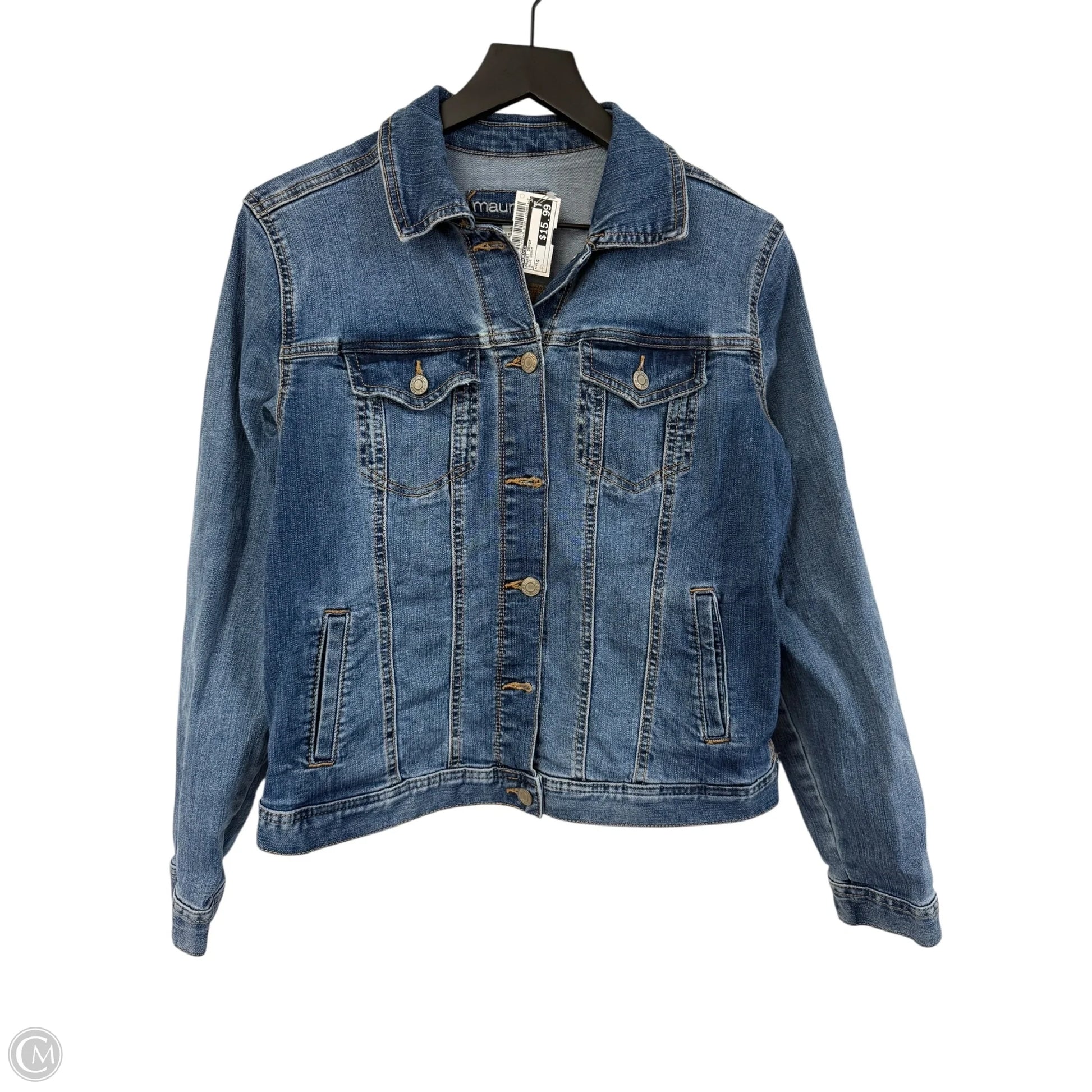 Jacket Denim By Maurices In Blue Denim, Size: S – Clothes Mentor