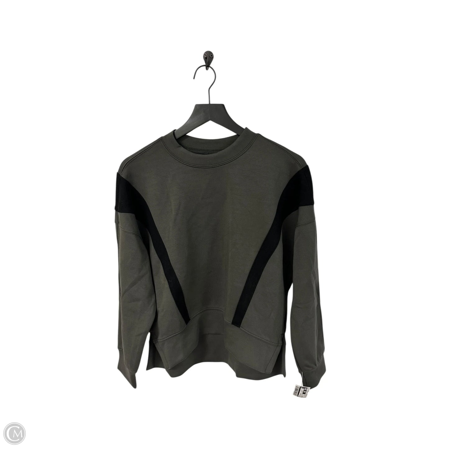 Top Long Sleeve By Cmf In Black & Green, Size: S