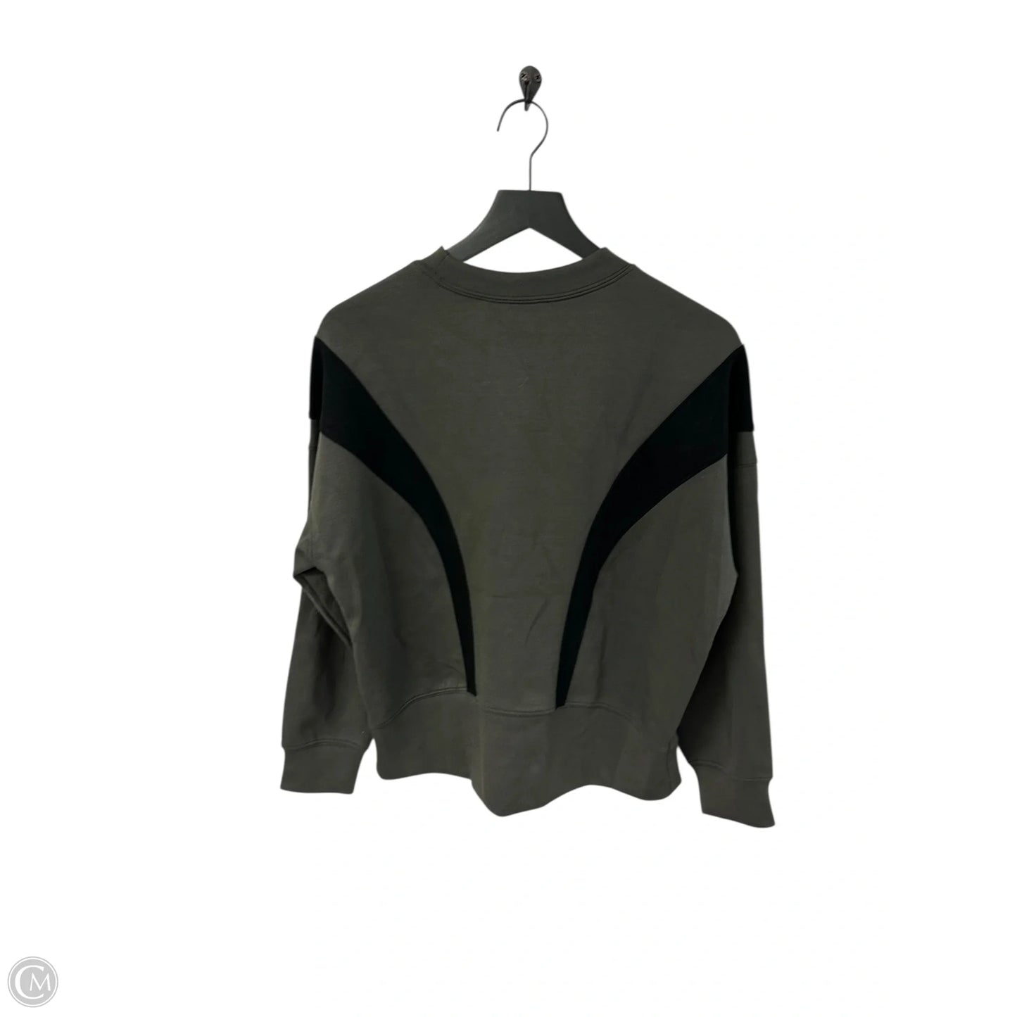 Top Long Sleeve By Cmf In Black & Green, Size: S