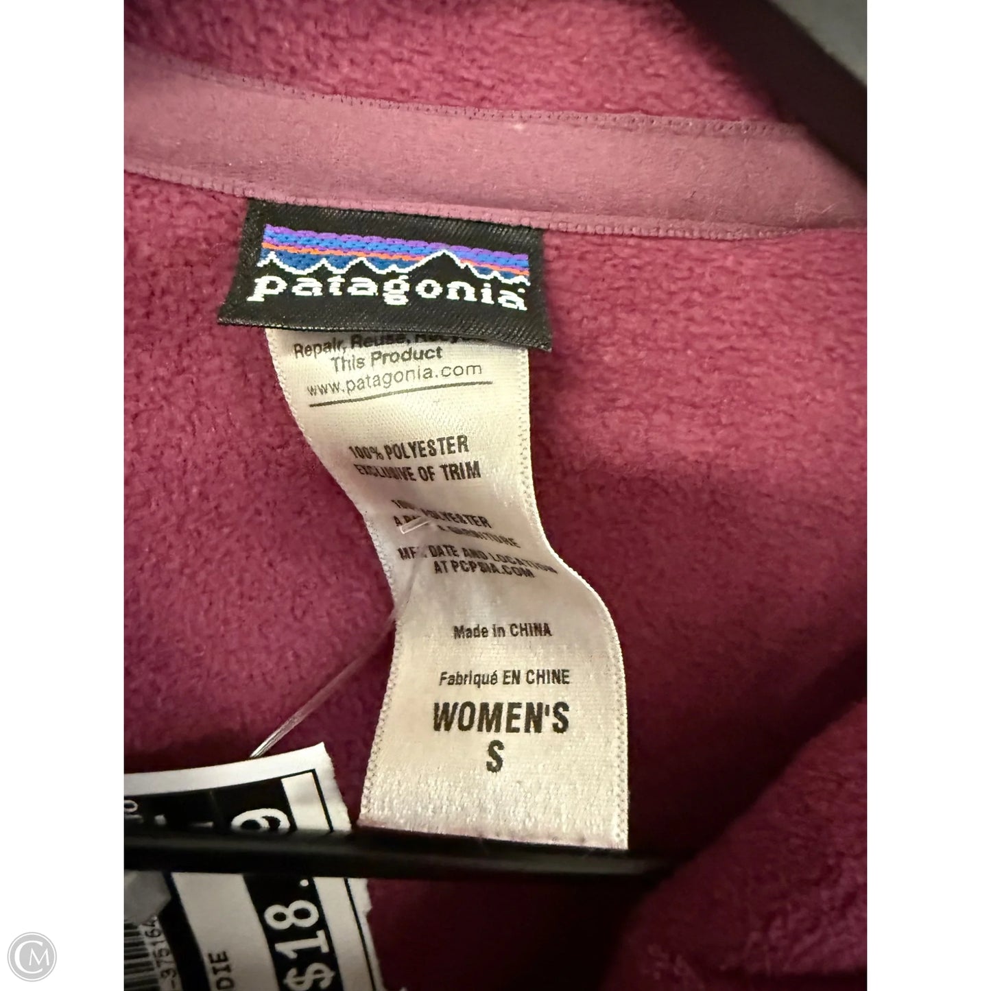 Sweatshirt Hoodie By Patagonia In Purple, Size: S