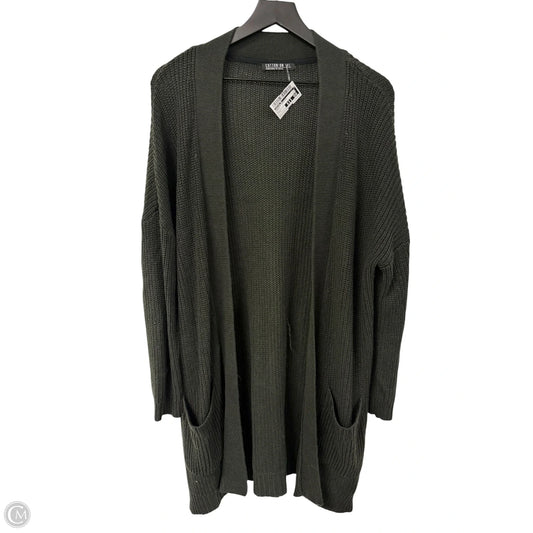 Sweater Cardigan By Cotton On In Green, Size: L