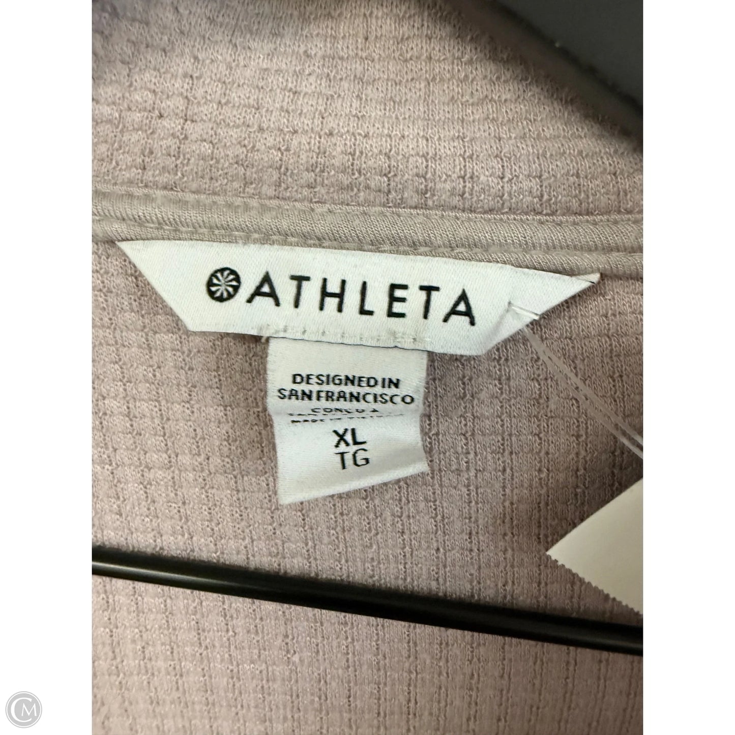 Sweatshirt Hoodie By Athleta In Purple, Size: Xl