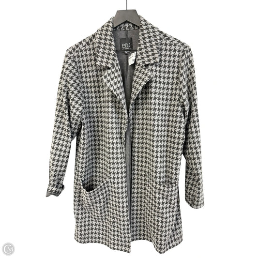 Blazer By Clothes Mentor In Black & Grey, Size: M