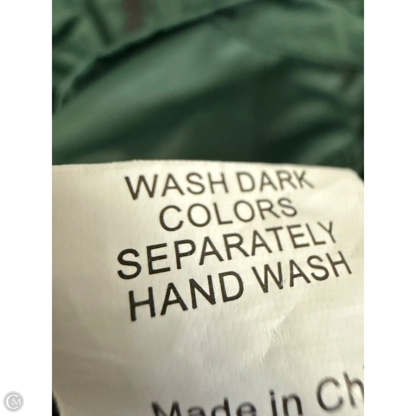 Jacket Windbreaker By Cme In Green, Size: S