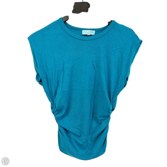 Top Short Sleeve Basic By Michael Stars In Aqua, Size: Xs