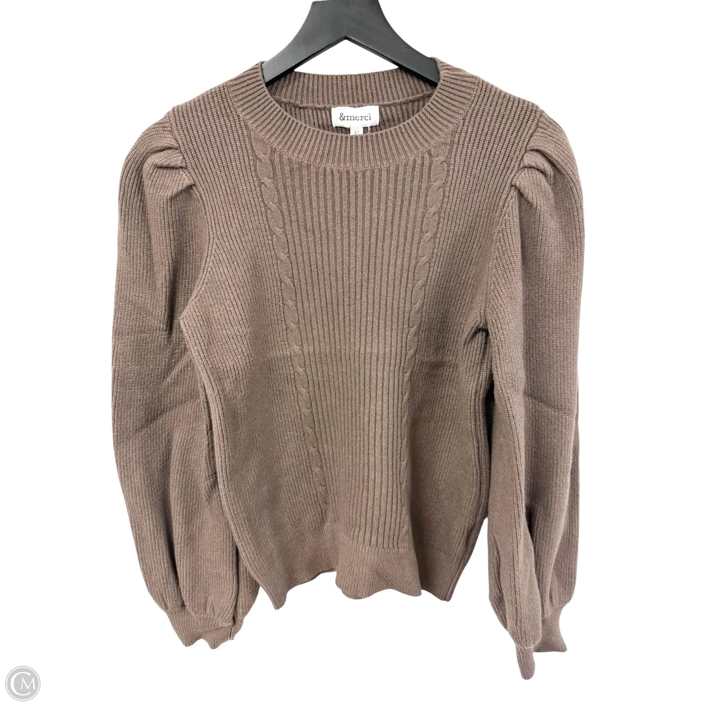 Sweater By Cmc In Brown, Size: M
