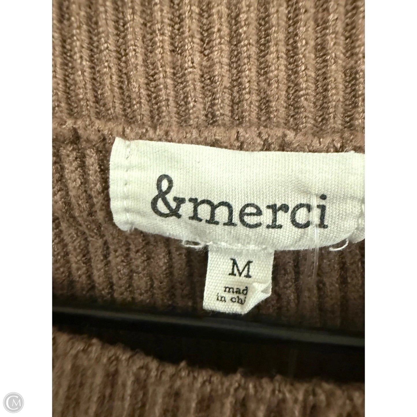 Sweater By Cmc In Brown, Size: M