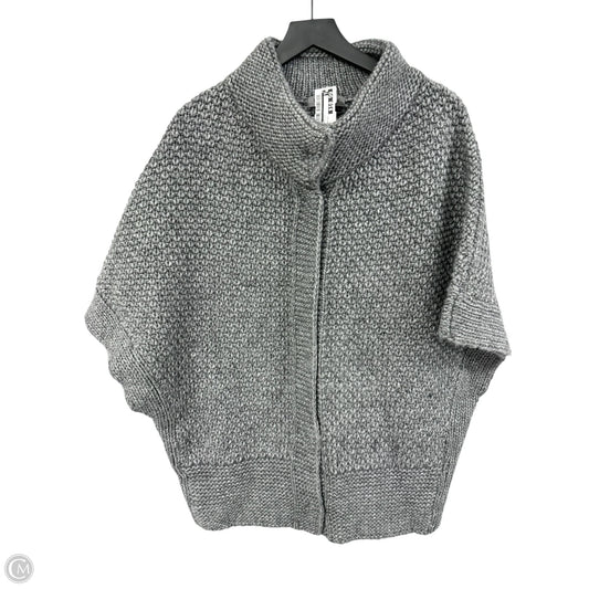 Sweater Short Sleeve By Cme In Grey, Size: L