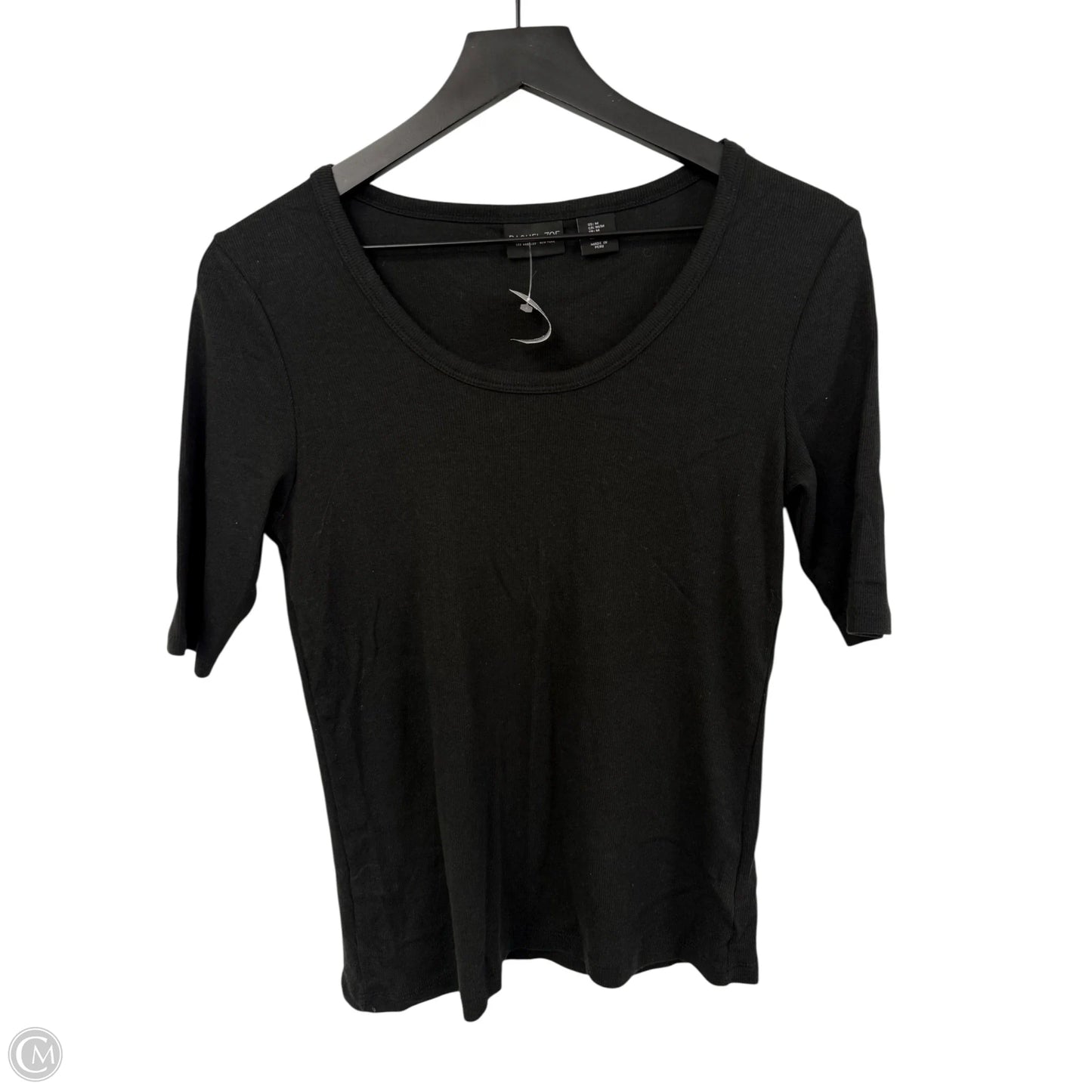 Top Short Sleeve Basic By Rachel Zoe In Black, Size: M