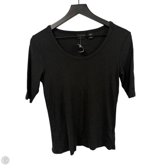 Top Short Sleeve Basic By Rachel Zoe In Black, Size: M