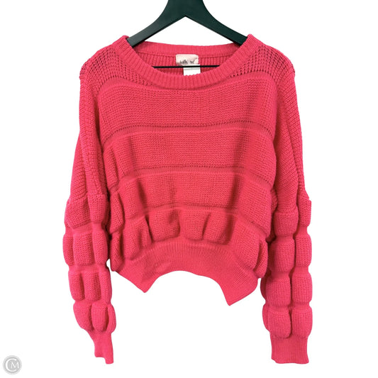 Sweater By Cmc In Pink, Size: M