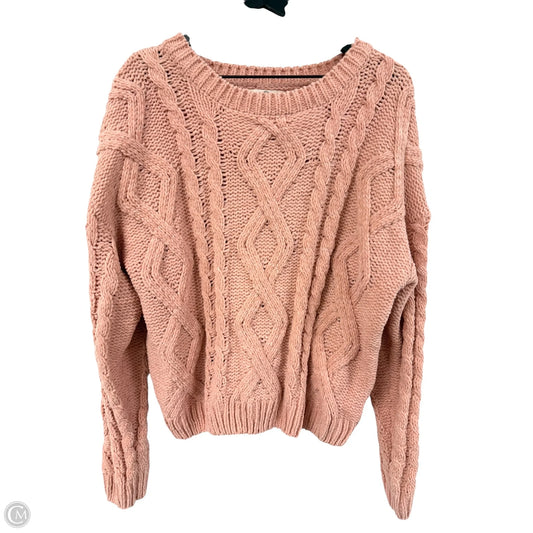 Sweater By Entro In Pink, Size: L