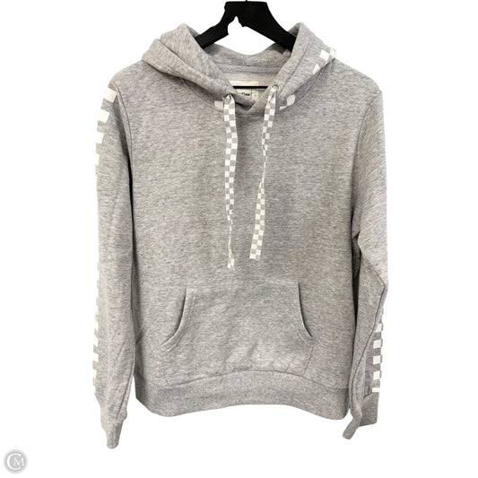 Sweatshirt Hoodie By Reflex In Grey, Size: L