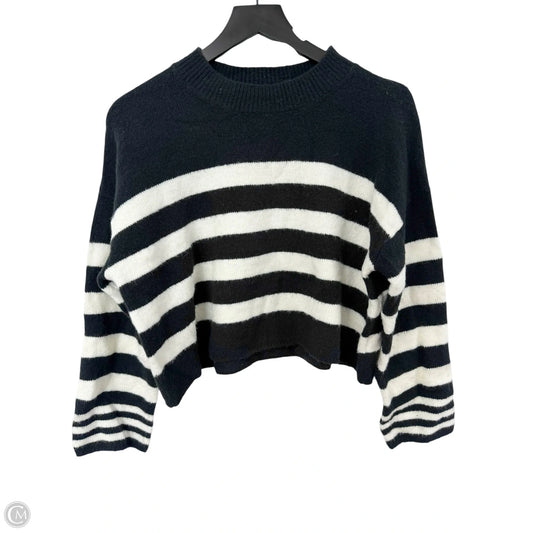 Sweater By Cme In Black & White, Size: S