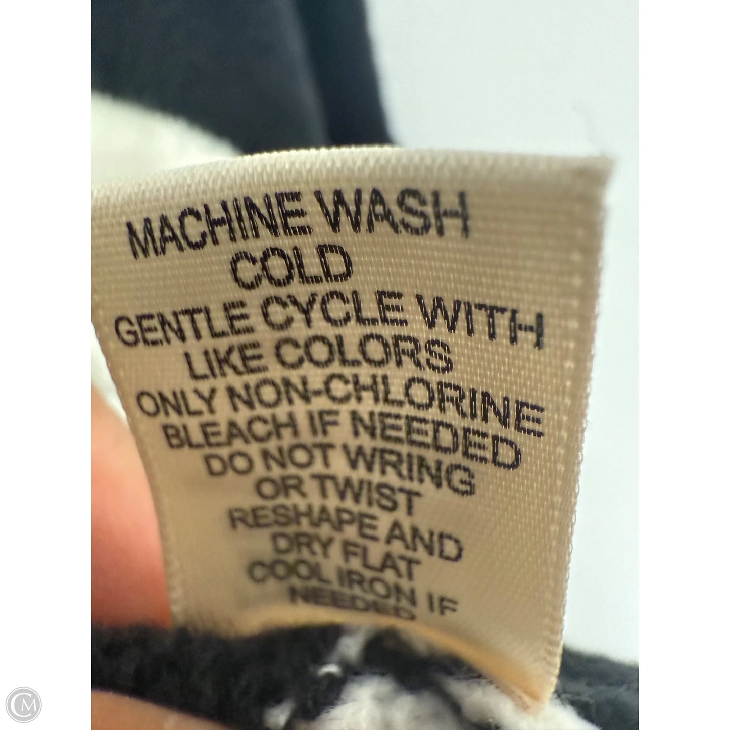 Sweater By Cme In Black & White, Size: S