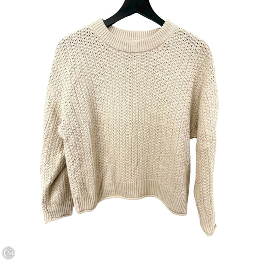Sweater By Universal Thread In Cream, Size: M