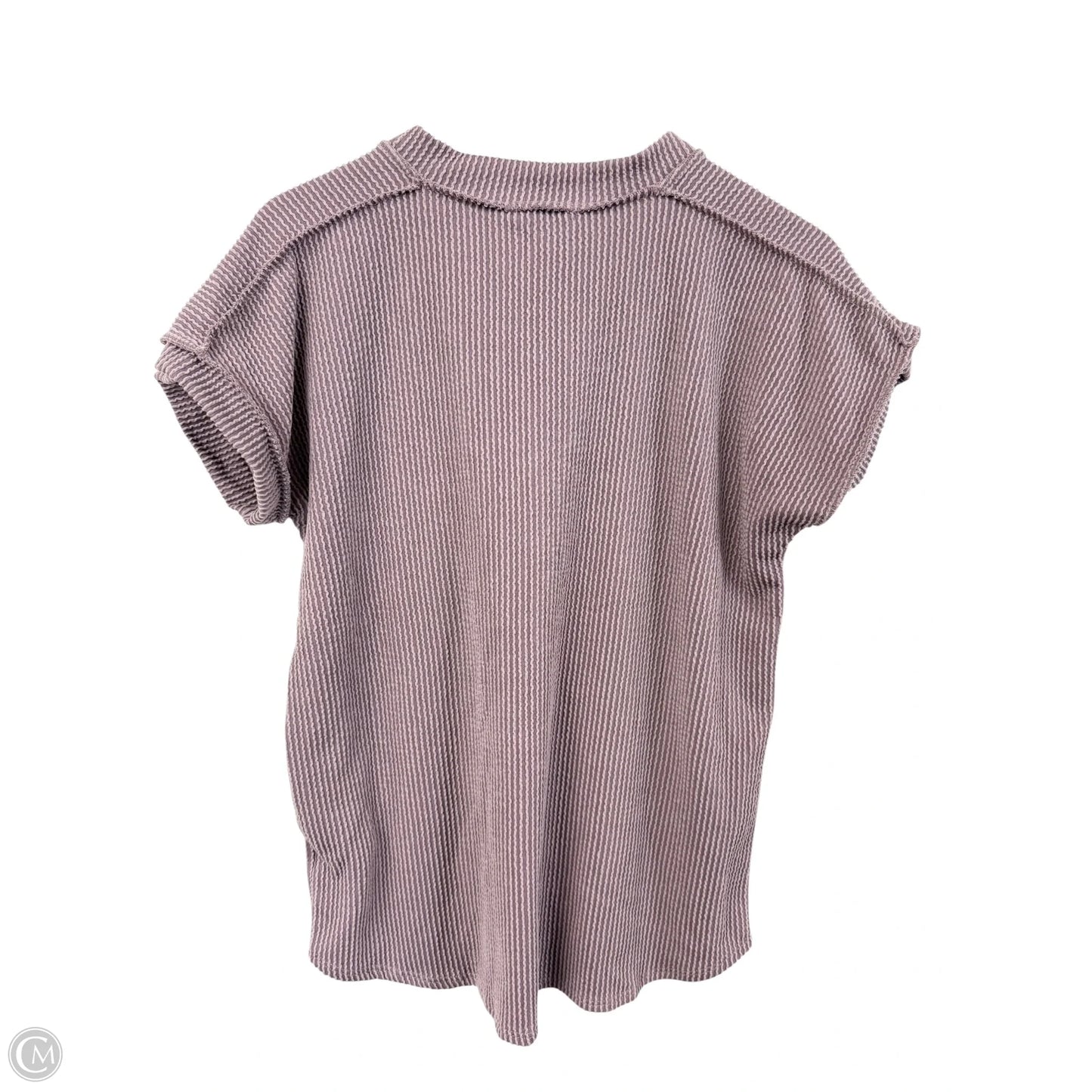 Top Short Sleeve By Heimish Usa In Purple, Size: S