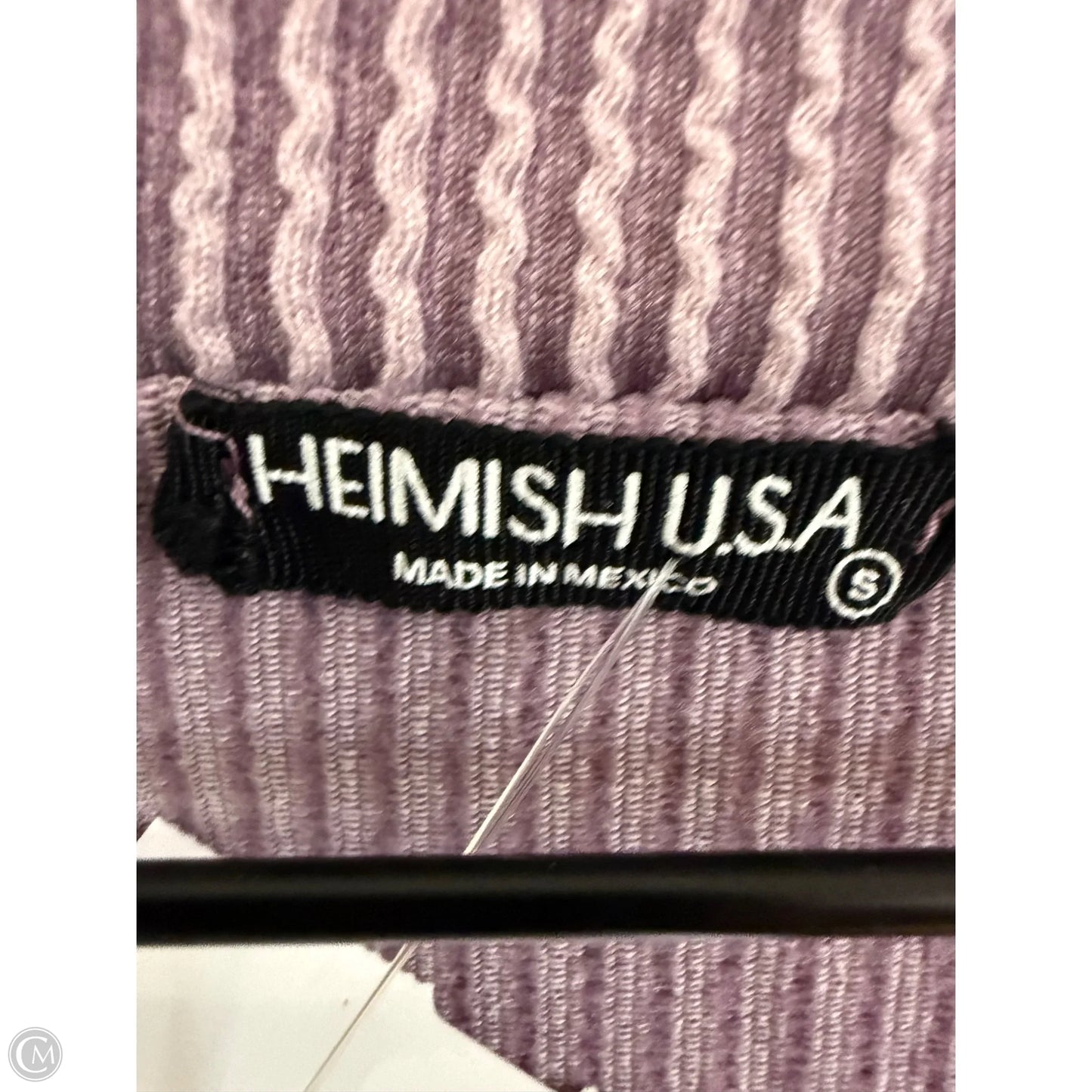 Top Short Sleeve By Heimish Usa In Purple, Size: S