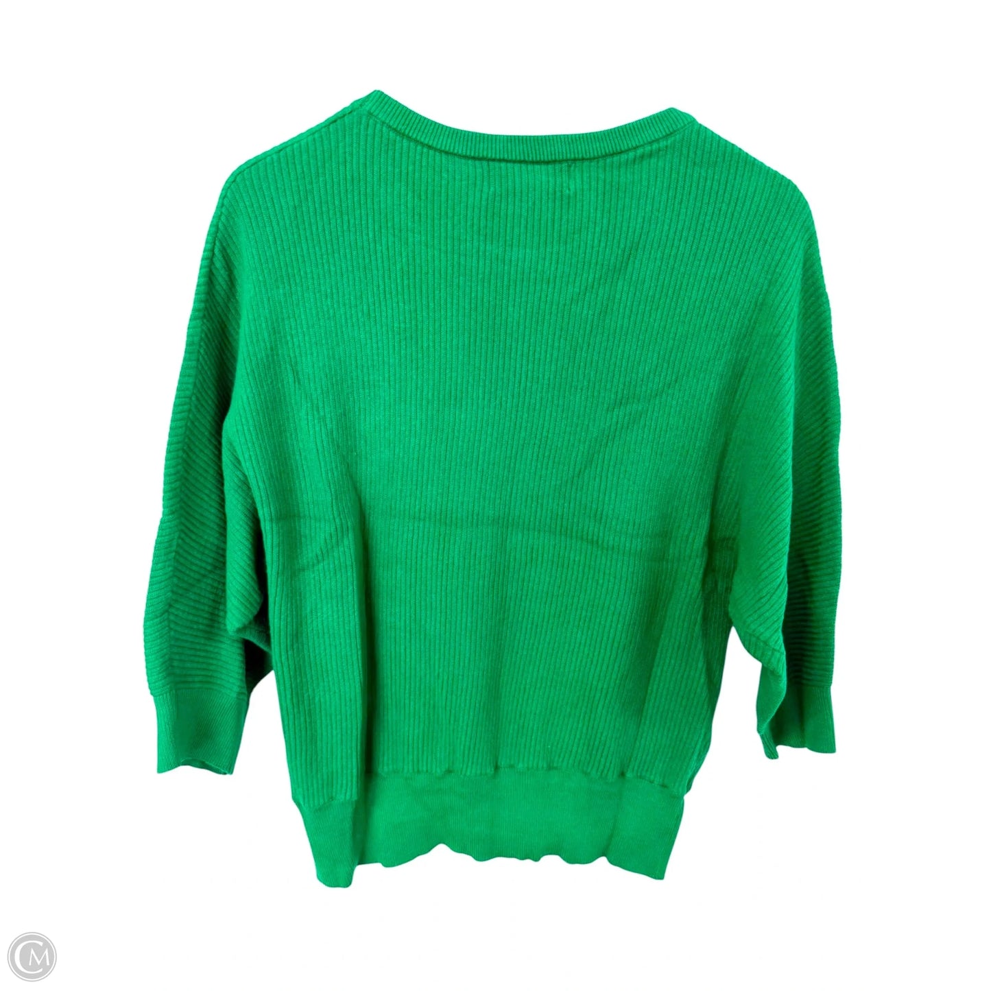 Sweater Short Sleeve By Philosophy In Green, Size: M