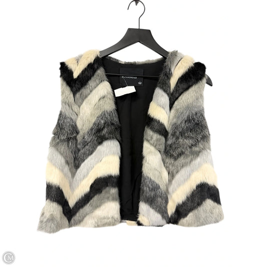 Vest Faux Fur & Sherpa By Olivaceous In Multi-colored, Size: L