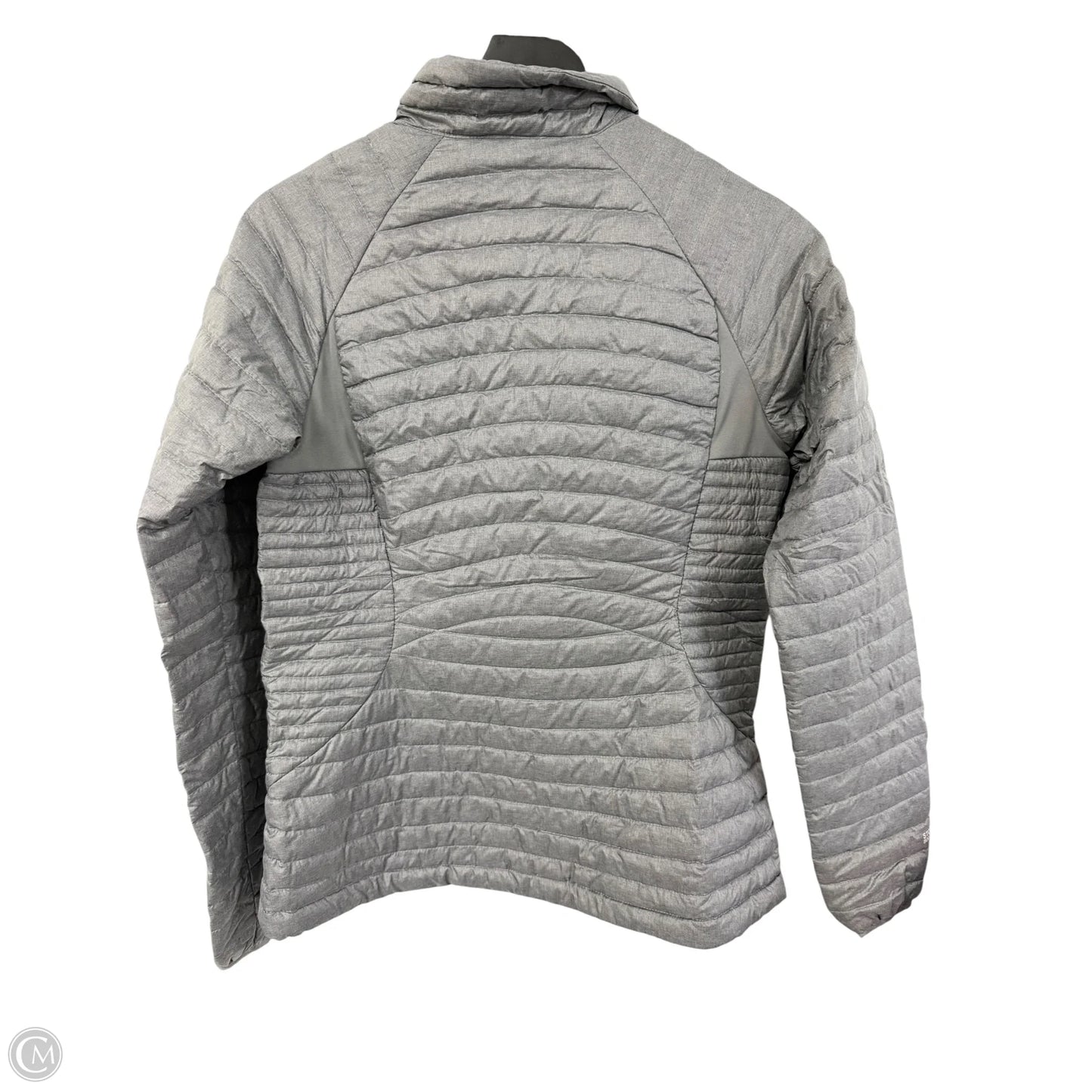 Jacket Puffer & Quilted By Eddie Bauer In Grey, Size: M