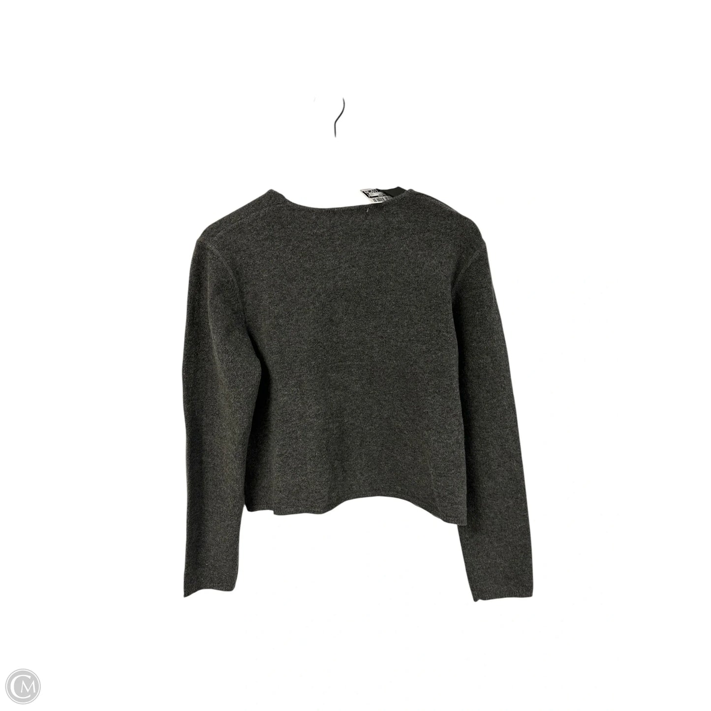 Sweater Cardigan By Clothes Mentor In Grey, Size: M
