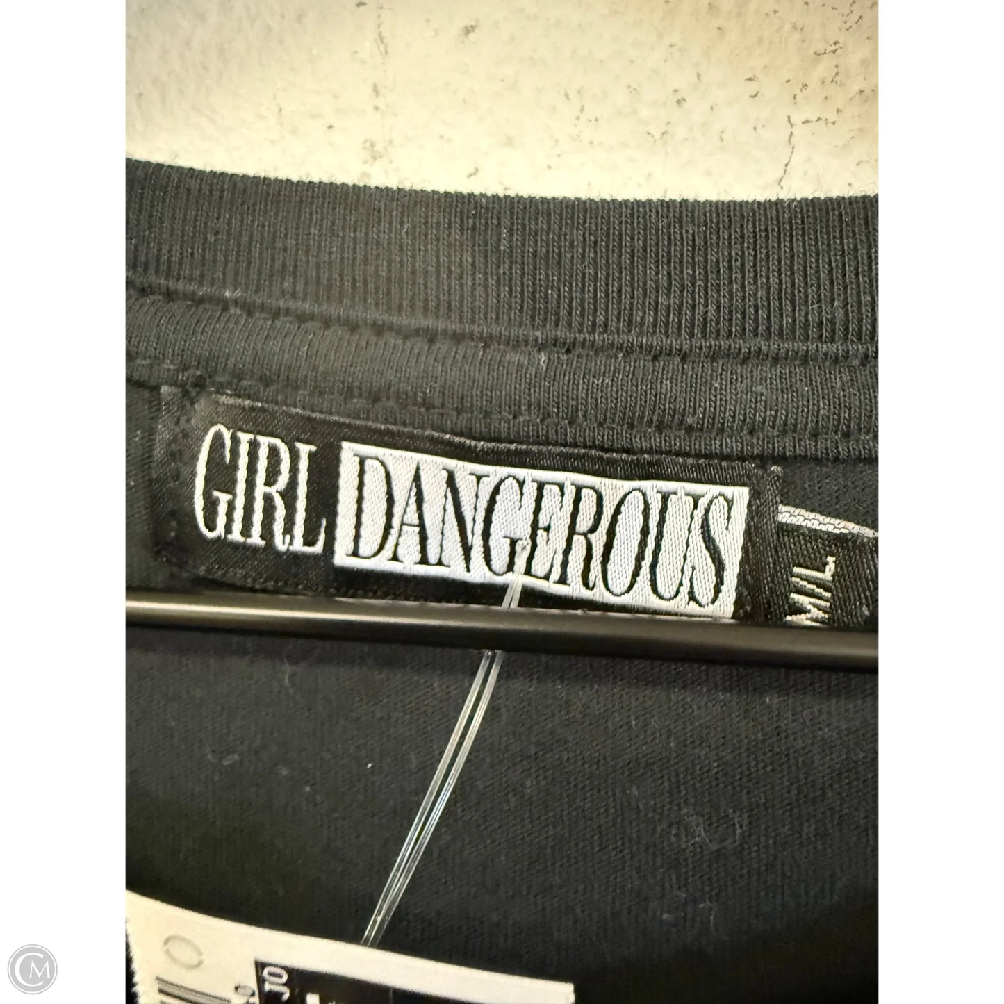 Dress Casual Short By Girl Dangerous In Black, Size: M