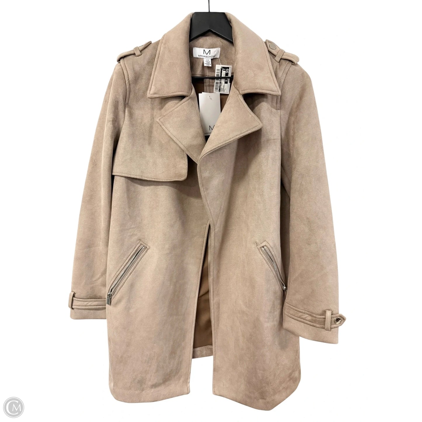 Jacket Other By Clothes Mentor In Taupe, Size: L