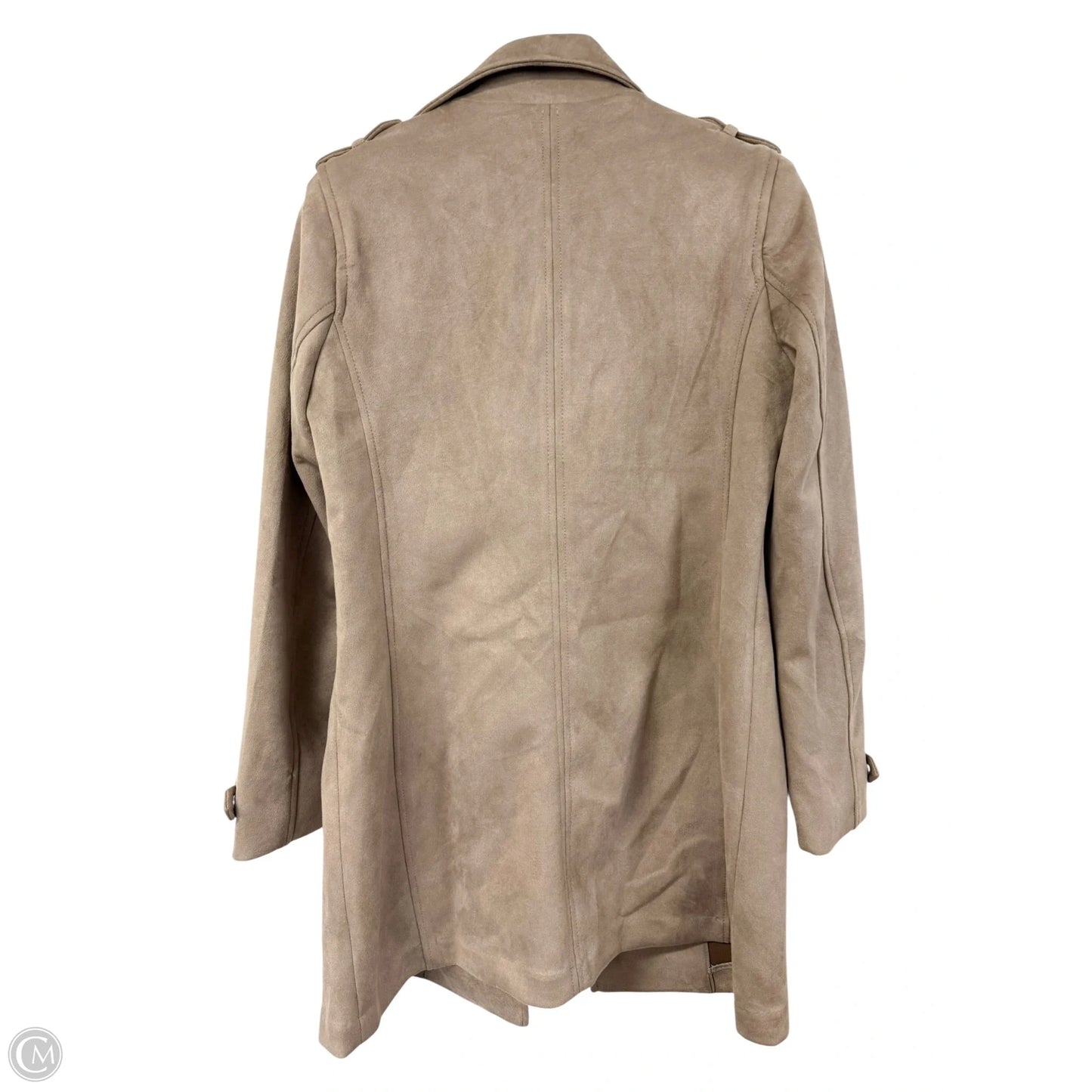Jacket Other By Clothes Mentor In Taupe, Size: L