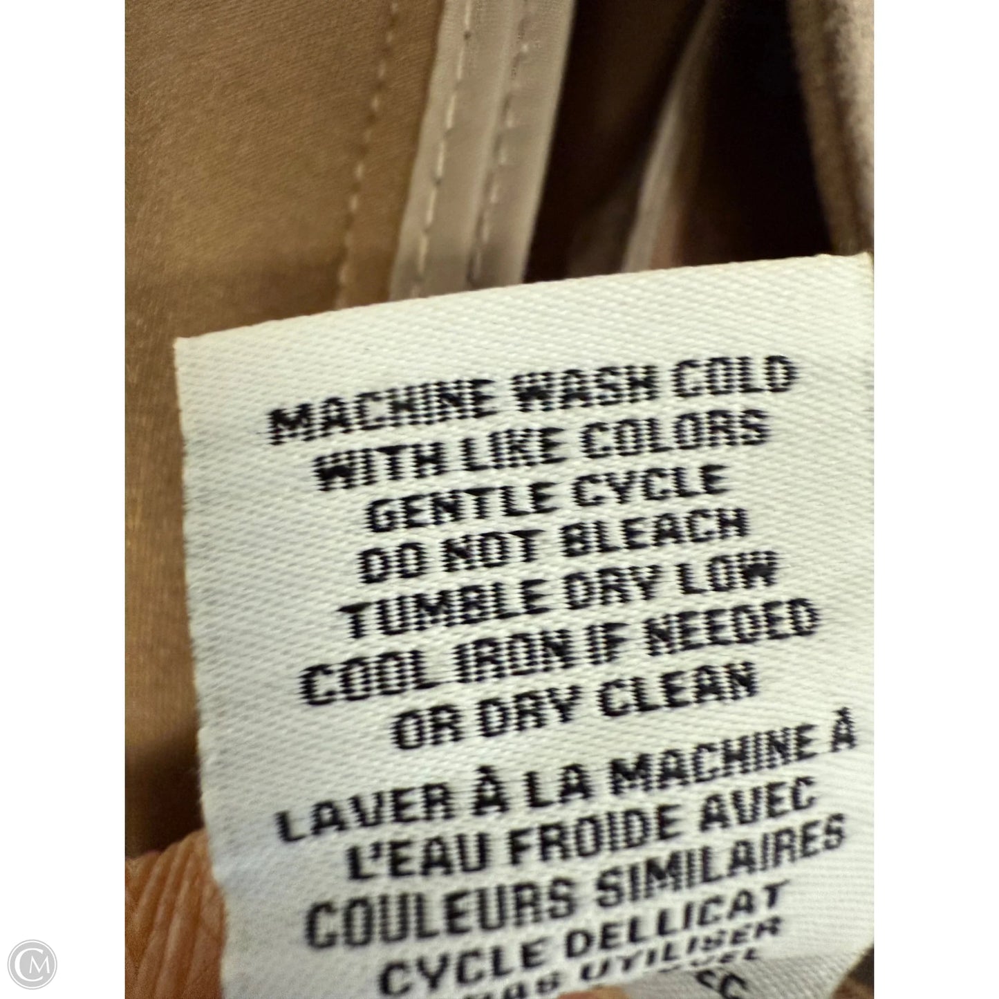 Jacket Other By Clothes Mentor In Taupe, Size: L