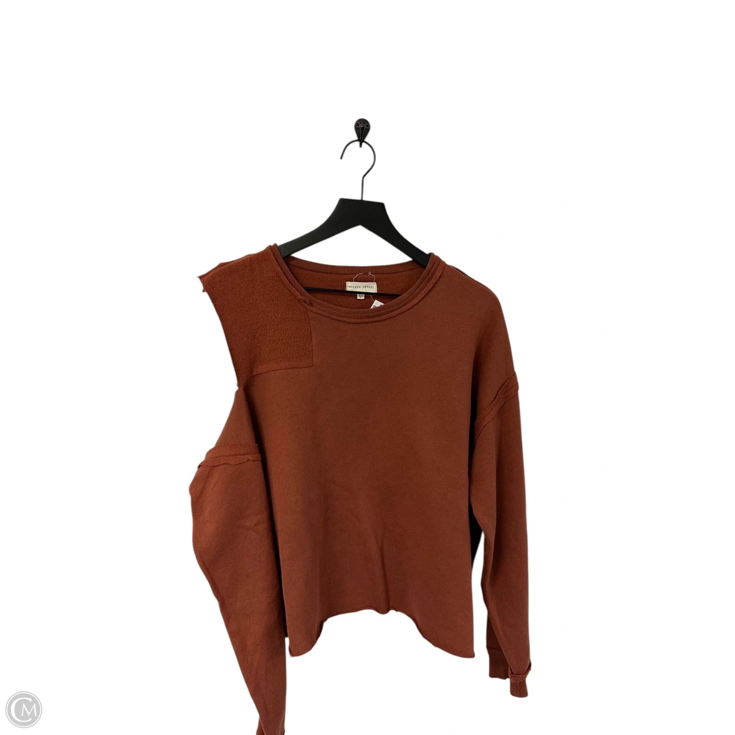Sweatshirt Crewneck By Cmc In Brown, Size: Xl