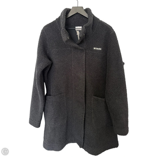 Coat Faux Fur & Sherpa By Columbia In Black, Size: Xl