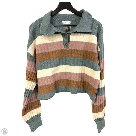 Sweater By Clothes Mentor In Multi-colored, Size: M