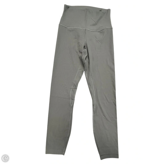Athletic Leggings By Lululemon In Taupe, Size: 4