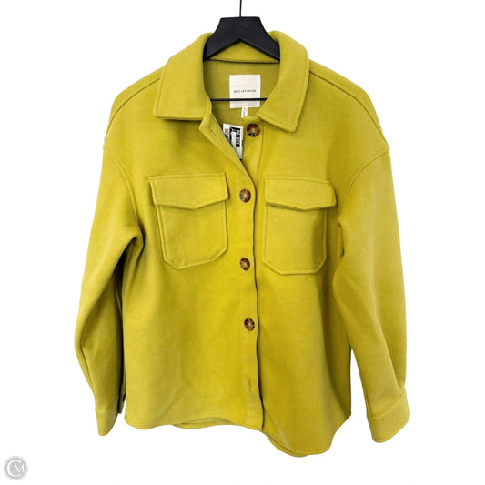 Jacket Shirt By Avec Les Filles In Green, Size: S