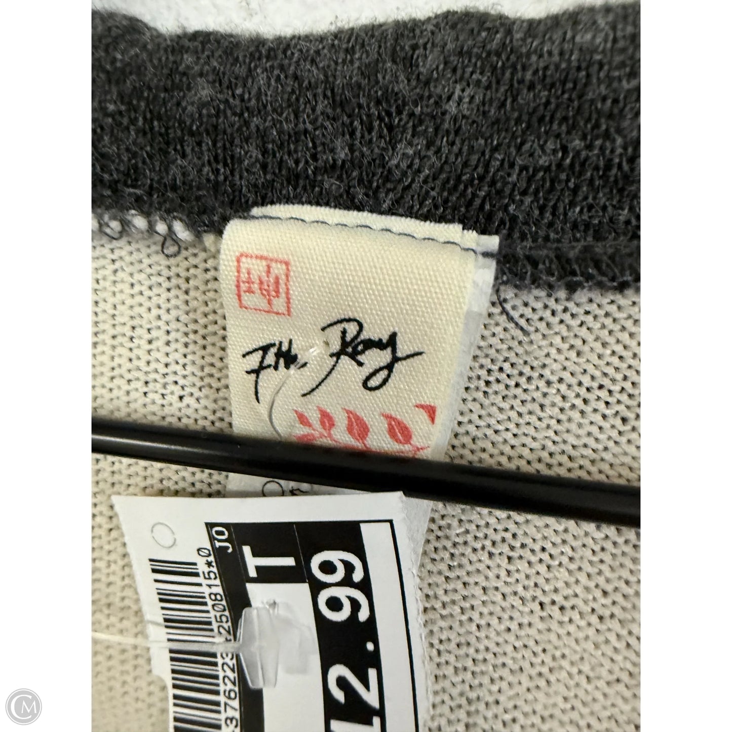 Top Long Sleeve By 7th Ray In Zebra Print, Size: M