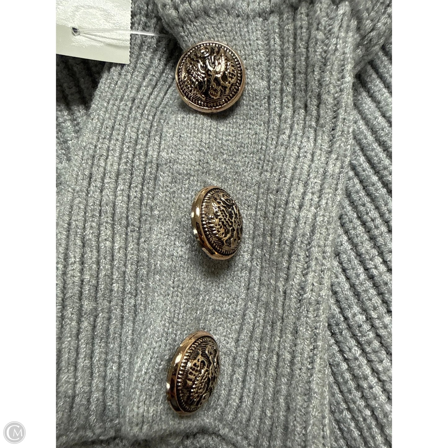 Sweater By Cme In Grey, Size: L