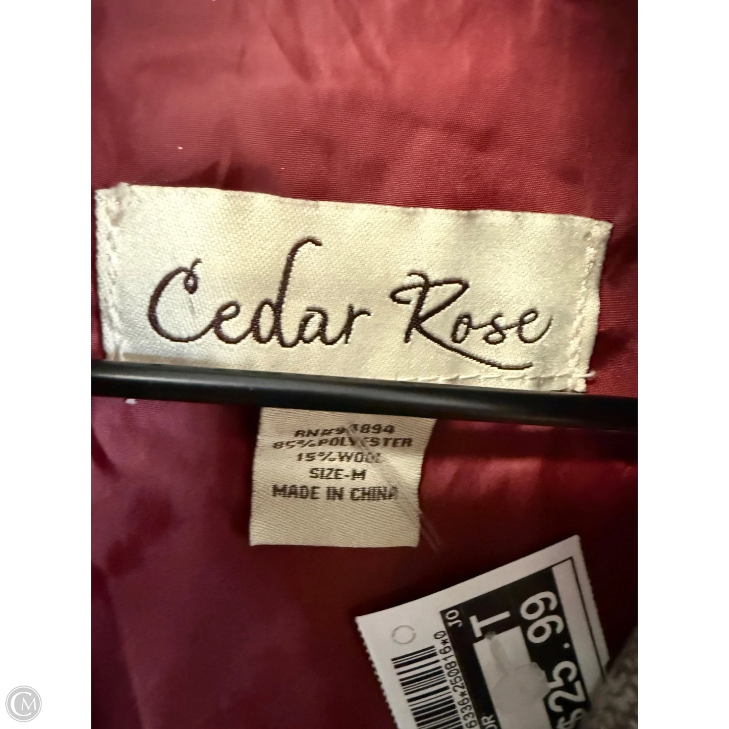 Coat Other By Clothes Mentor In Multi-colored, Size: M