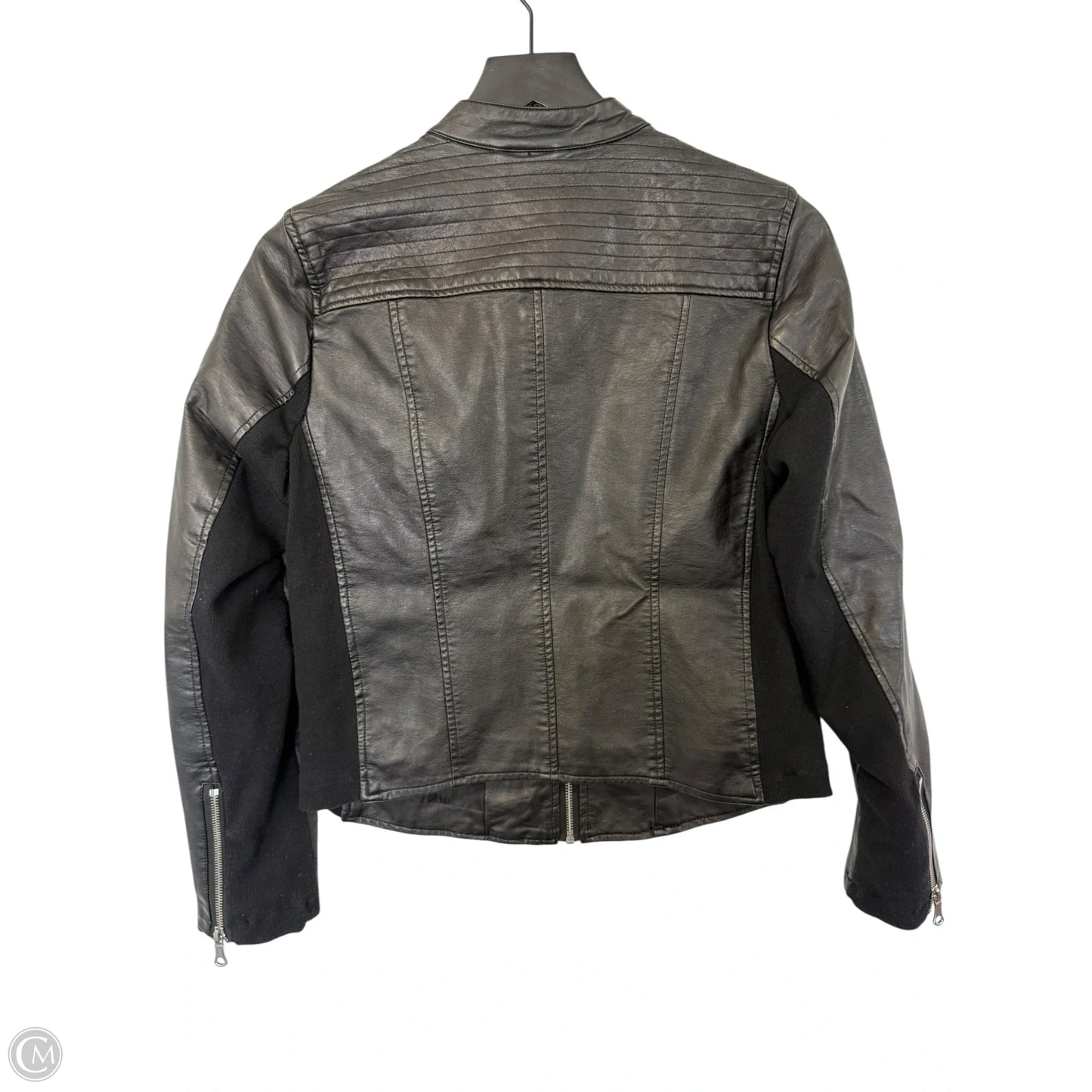 Jacket Moto By Maurices In Black, Size: S