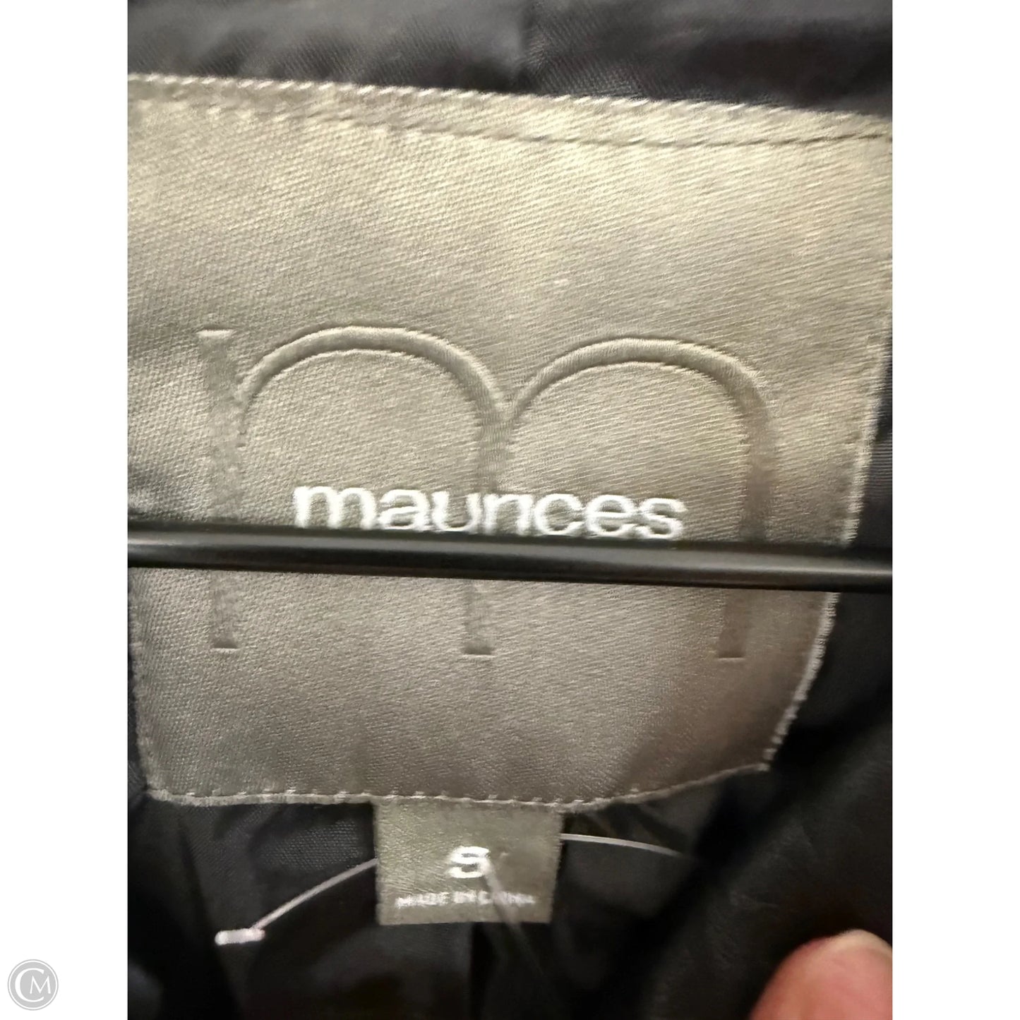 Jacket Moto By Maurices In Black, Size: S
