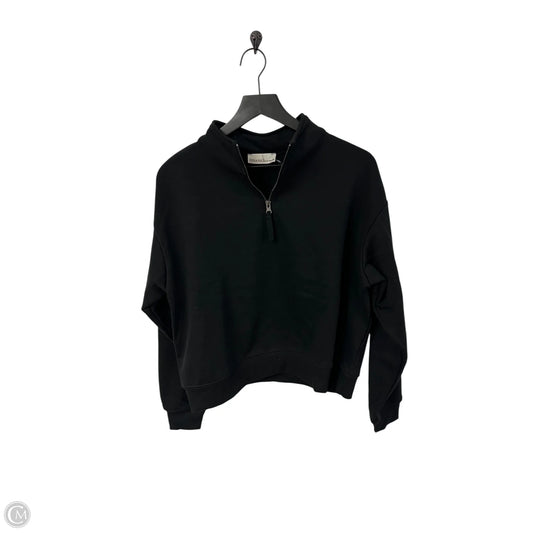 Sweatshirt Collar By Zenana Outfitters In Black, Size: M