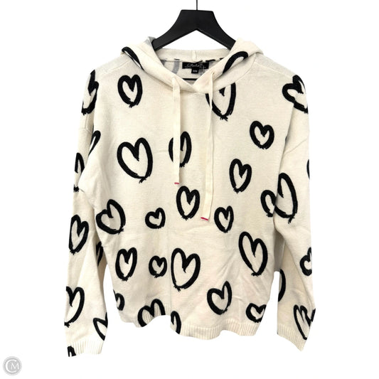 Sweater By Charlie B In Black & Cream, Size: M