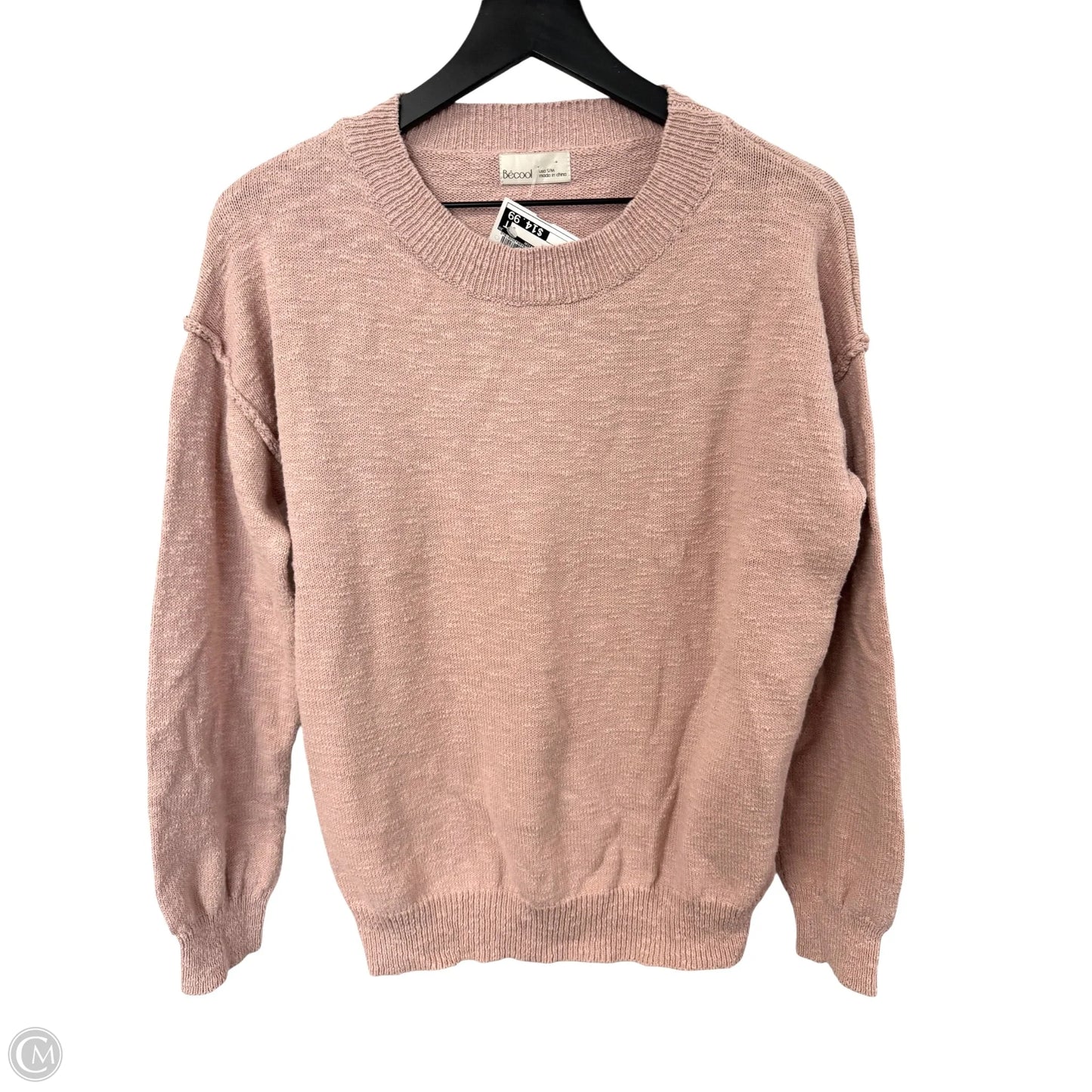 Sweater By Clothes Mentor In Pink, Size: S
