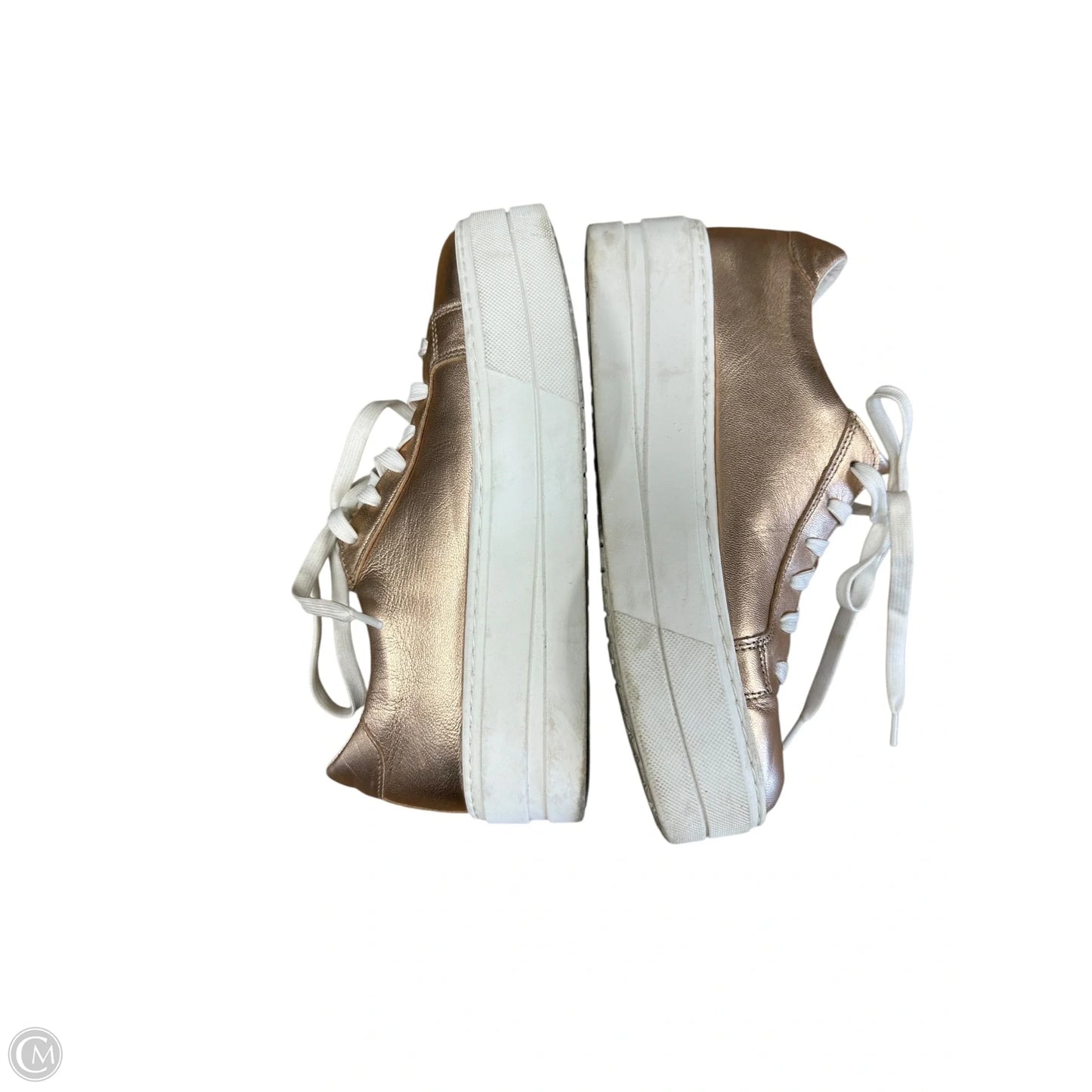 Shoes Sneakers Platform By Cmc In Gold, Size: 6.5