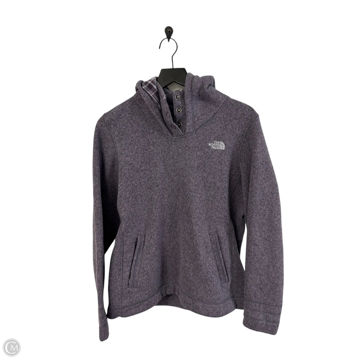 Sweatshirt Hoodie By The North Face In Purple, Size: Xl